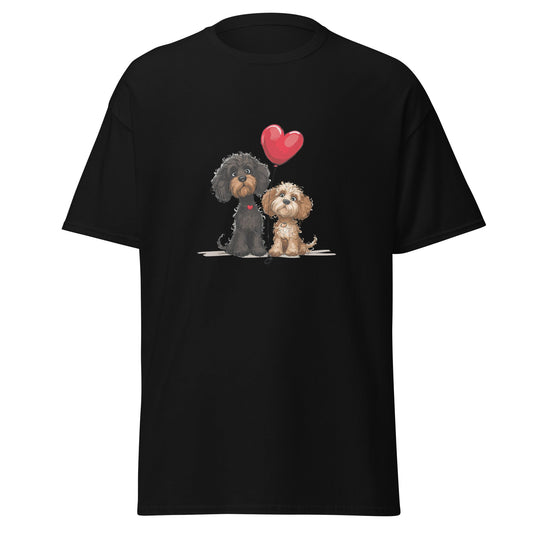 Cockapoo Love | Cockapoo T-Shirt - Black - T-Shirts Online