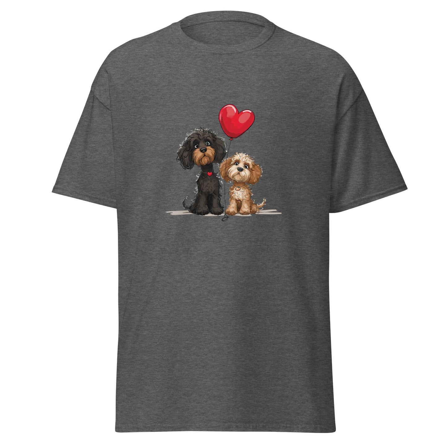 Cockapoo Love | Cockapoo T-Shirt - Dark Heather - T-Shirts Online