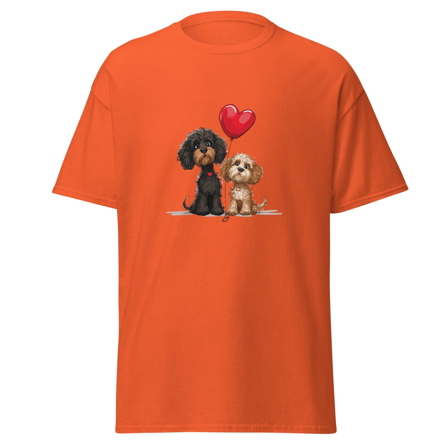 Cockapoo Love | Cockapoo T-Shirt - Orange - T-Shirts Online