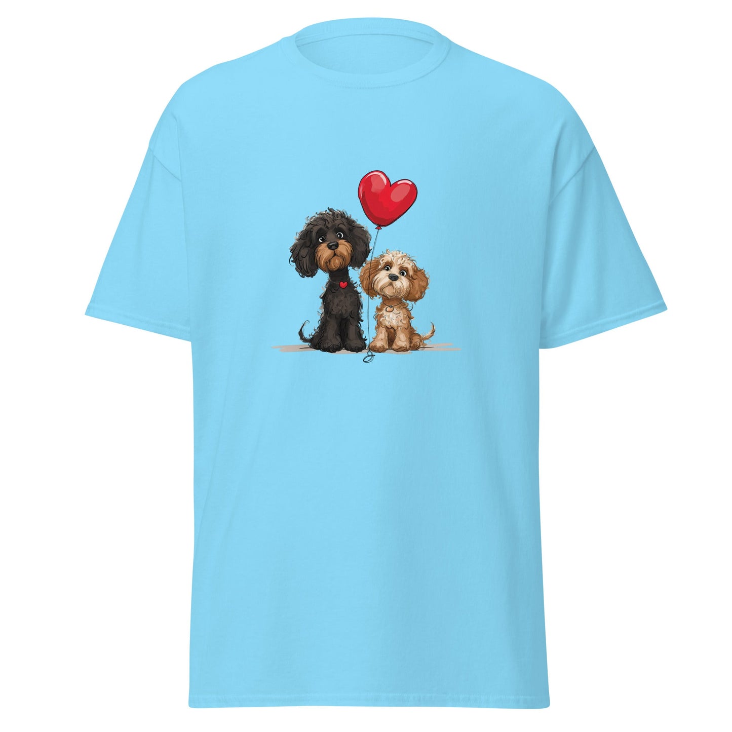 Cockapoo Love | Cockapoo T-Shirt - Sky - T-Shirts Online