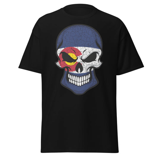 Colorado Skull | Skull T-Shirt - Black - T-Shirts Online