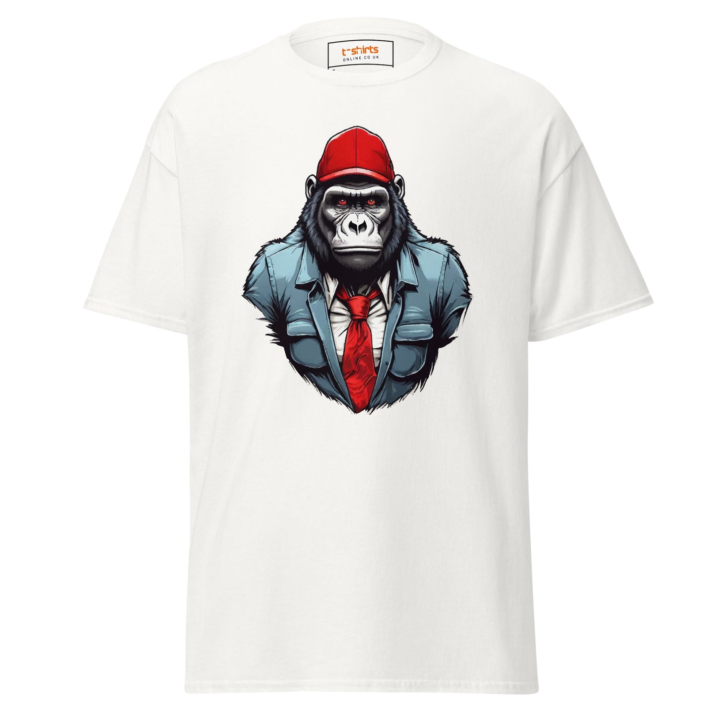 Cool Gorilla | Gorilla T-Shirt - White - T-Shirts Online