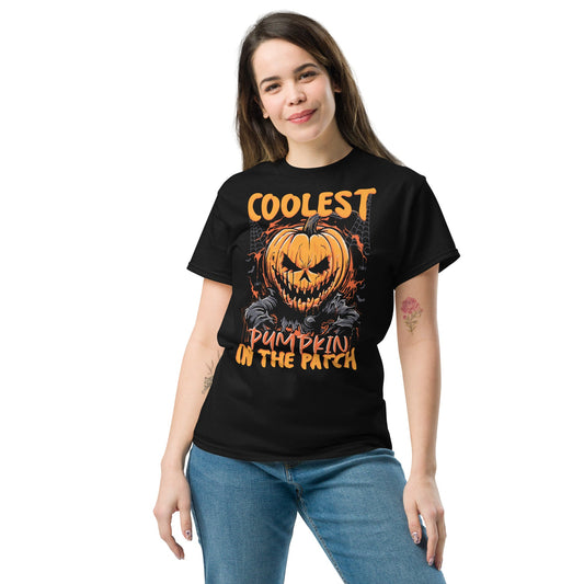 Coolest Pumpkin | Unisex Halloween T-Shirt - Black - T-Shirts Online