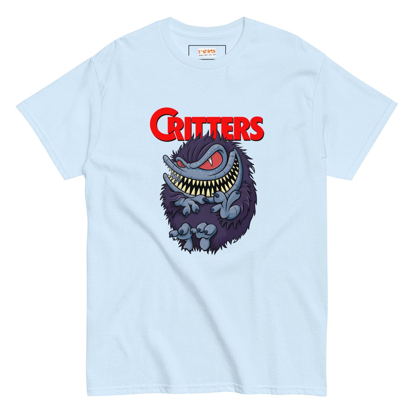 Critters T-Shirt | Movie Fanart Tee - Light Blue - T-Shirts Online