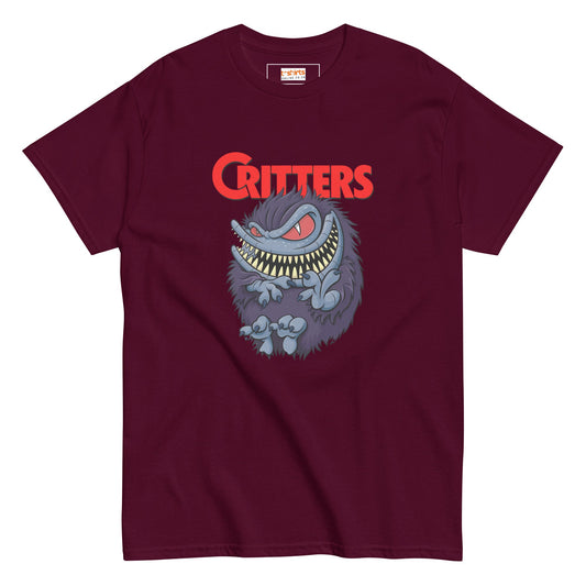 Critters T-Shirt | Movie Fanart Tee - Maroon - T-Shirts Online