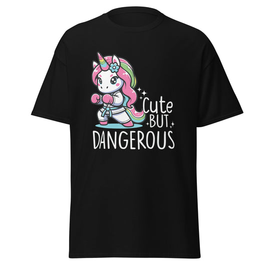 Cute but Dangerous | Unicorn T-Shirt - T-Shirts Online
