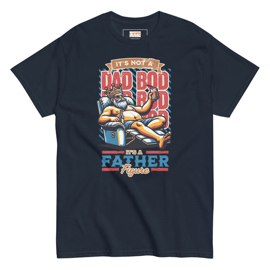 Dad Bod T-Shirt | Fathers Day T-Shirt - Navy - T-Shirts Online
