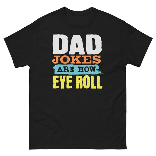 Dad Jokes | Father's Day T-Shirt - Black - T-Shirts Online