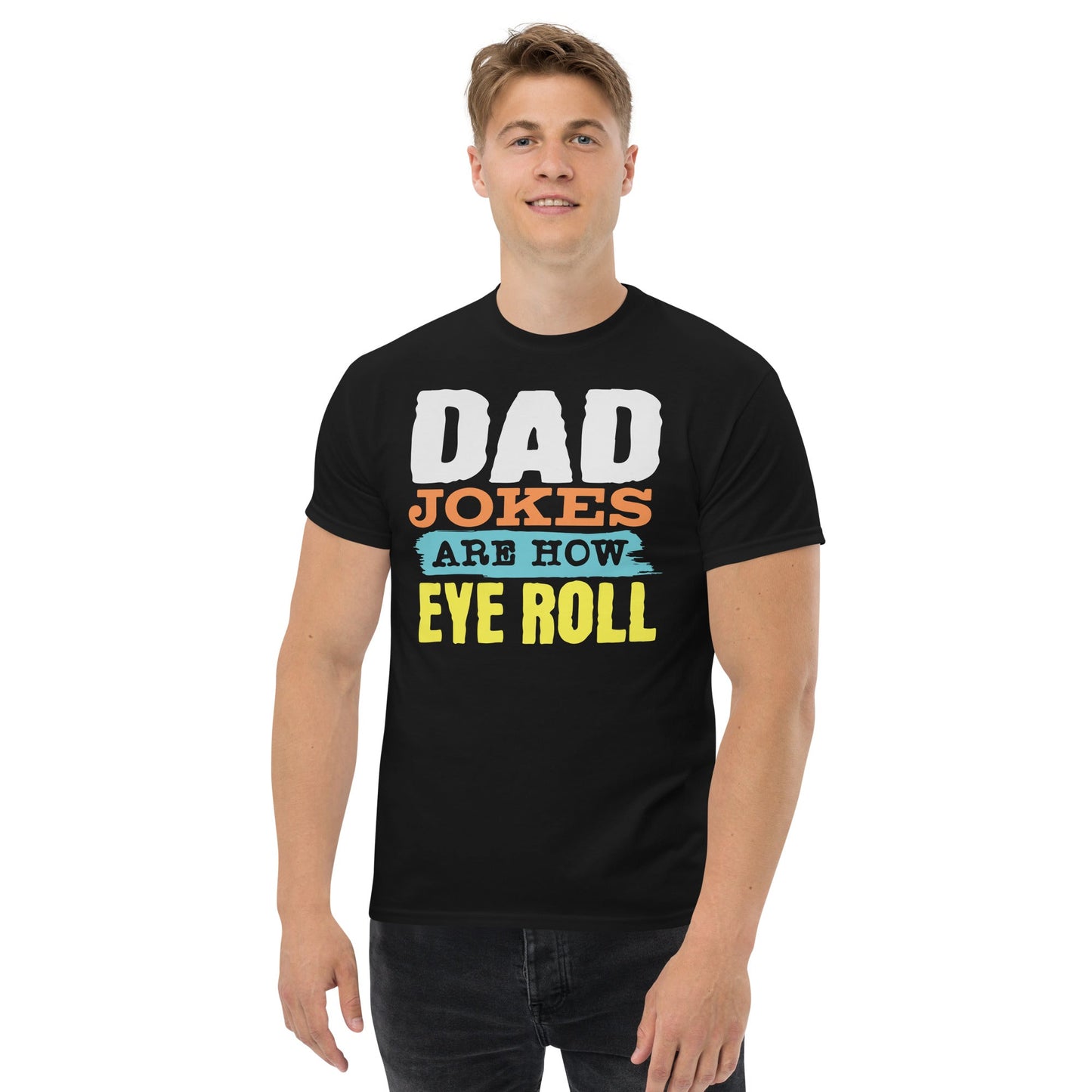 Dad Jokes | Father's Day T-Shirt - Black - T-Shirts Online