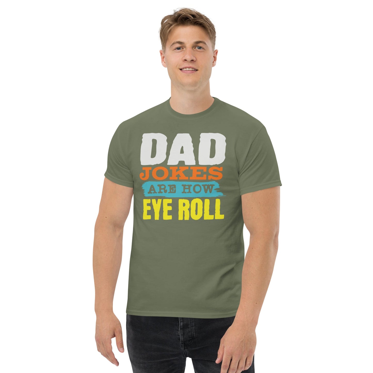 Dad Jokes | Father's Day T-Shirt - Black - T-Shirts Online
