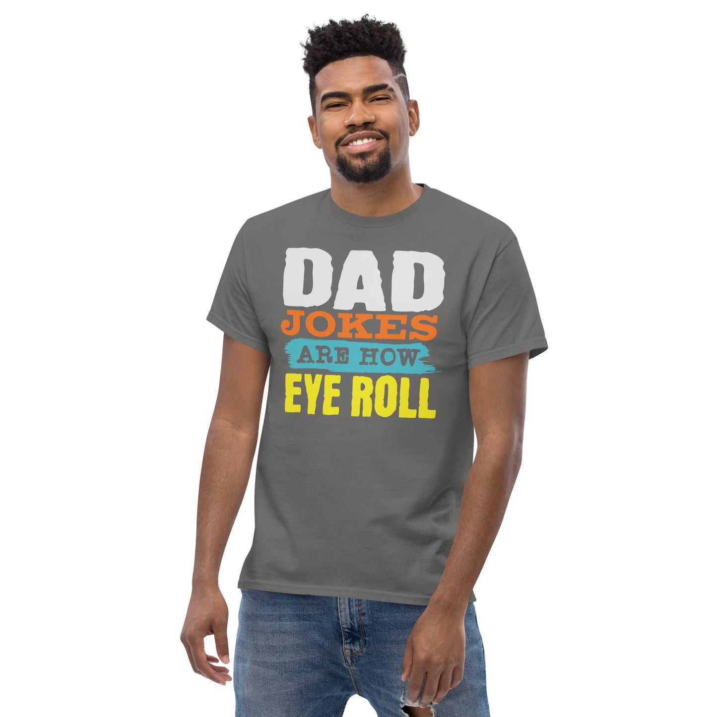 Dad Jokes | Father's Day T-Shirt - Black - T-Shirts Online