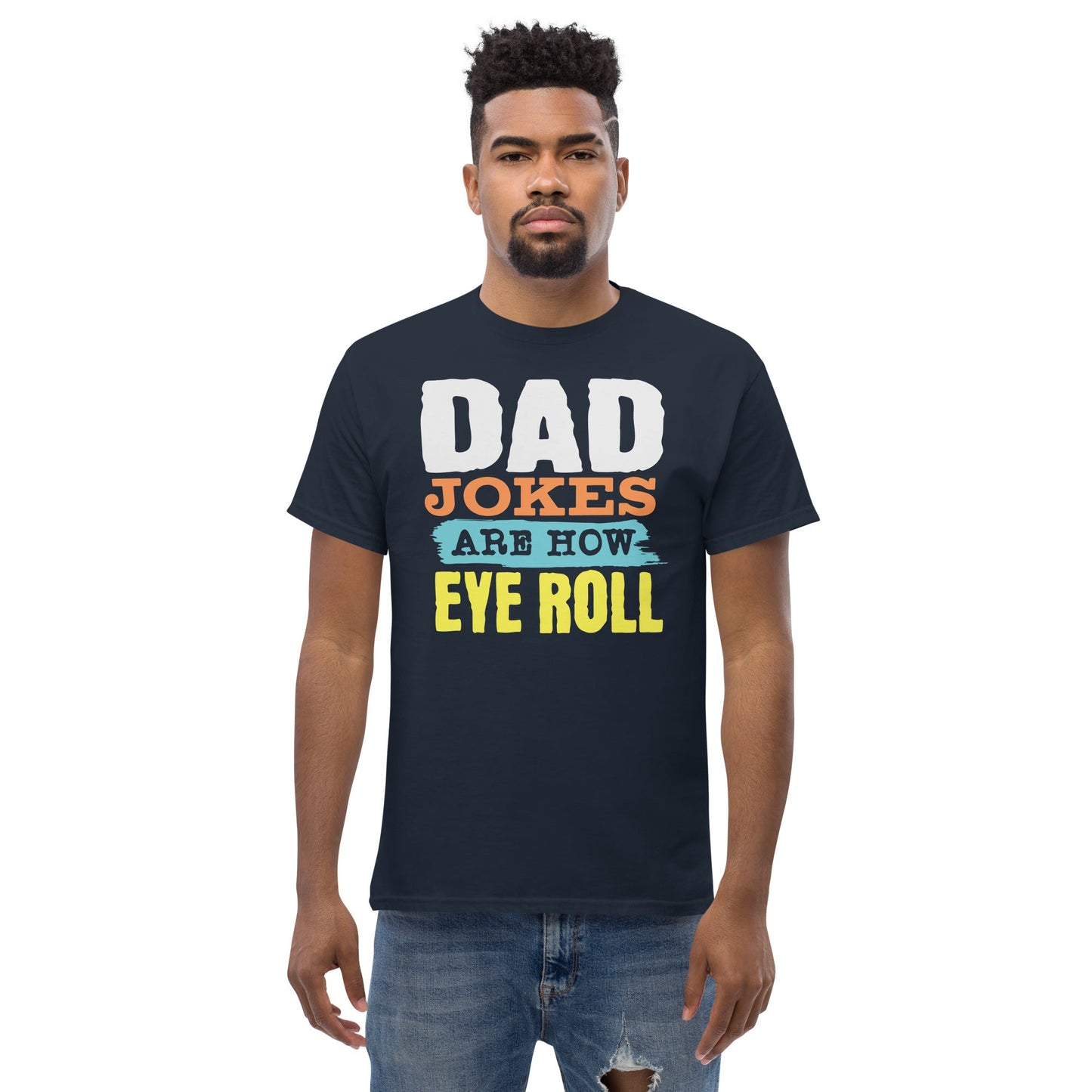 Dad Jokes | Father's Day T-Shirt - Black - T-Shirts Online