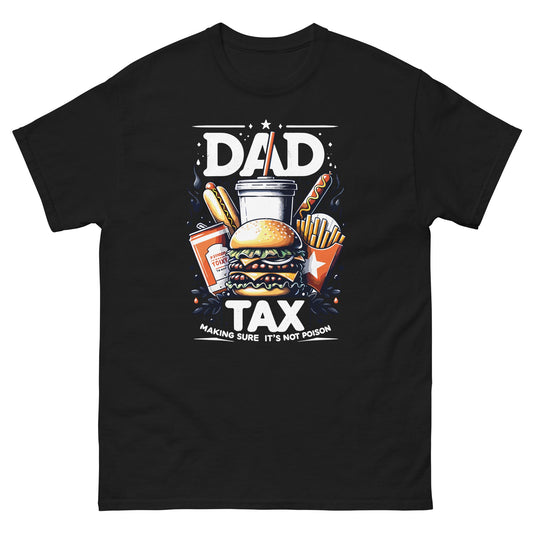 Dad Tax | Father's Day T-Shirt - Black - T-Shirts Online