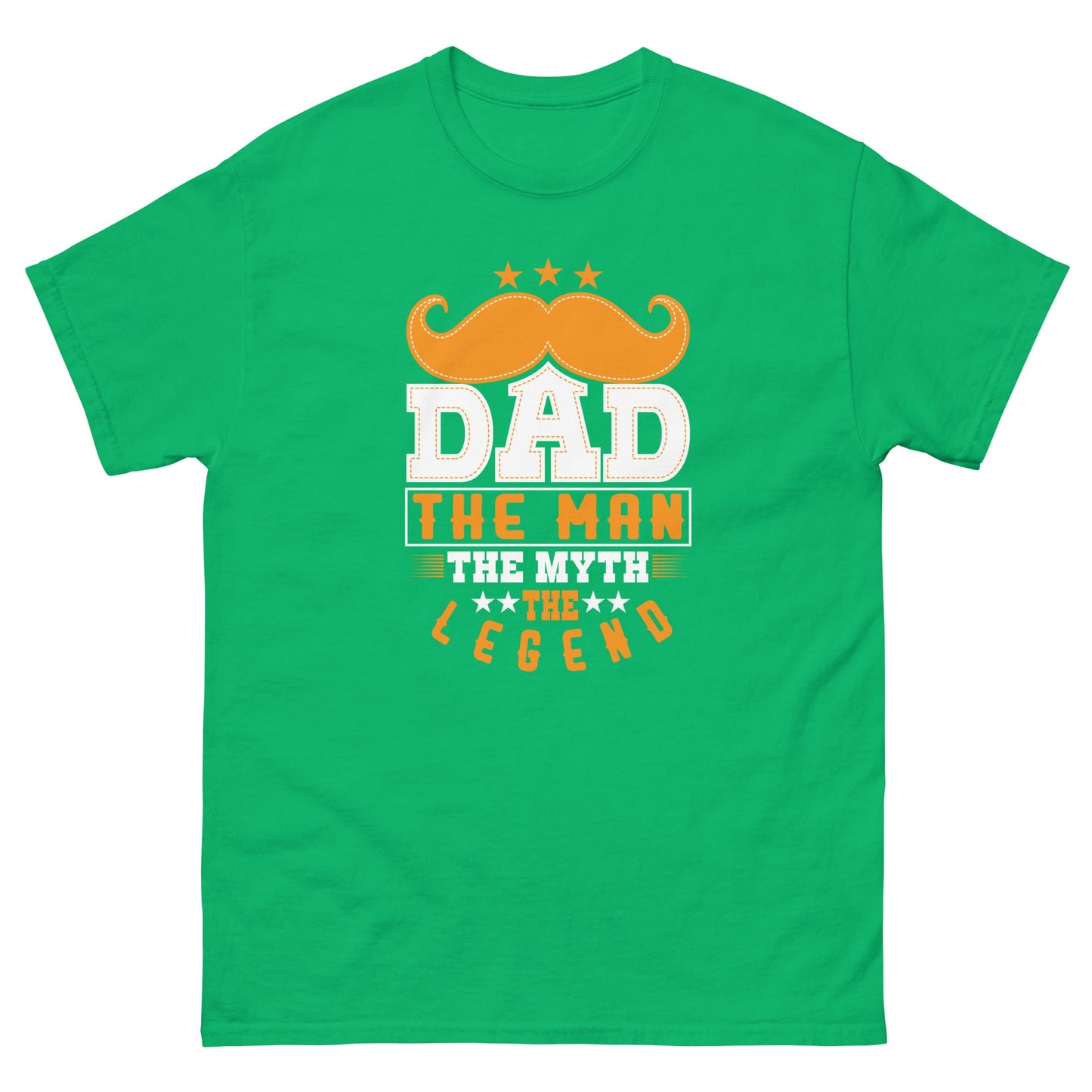 Dad The Legend | Dad's T-Shirt - Irish Green - T-Shirts Online