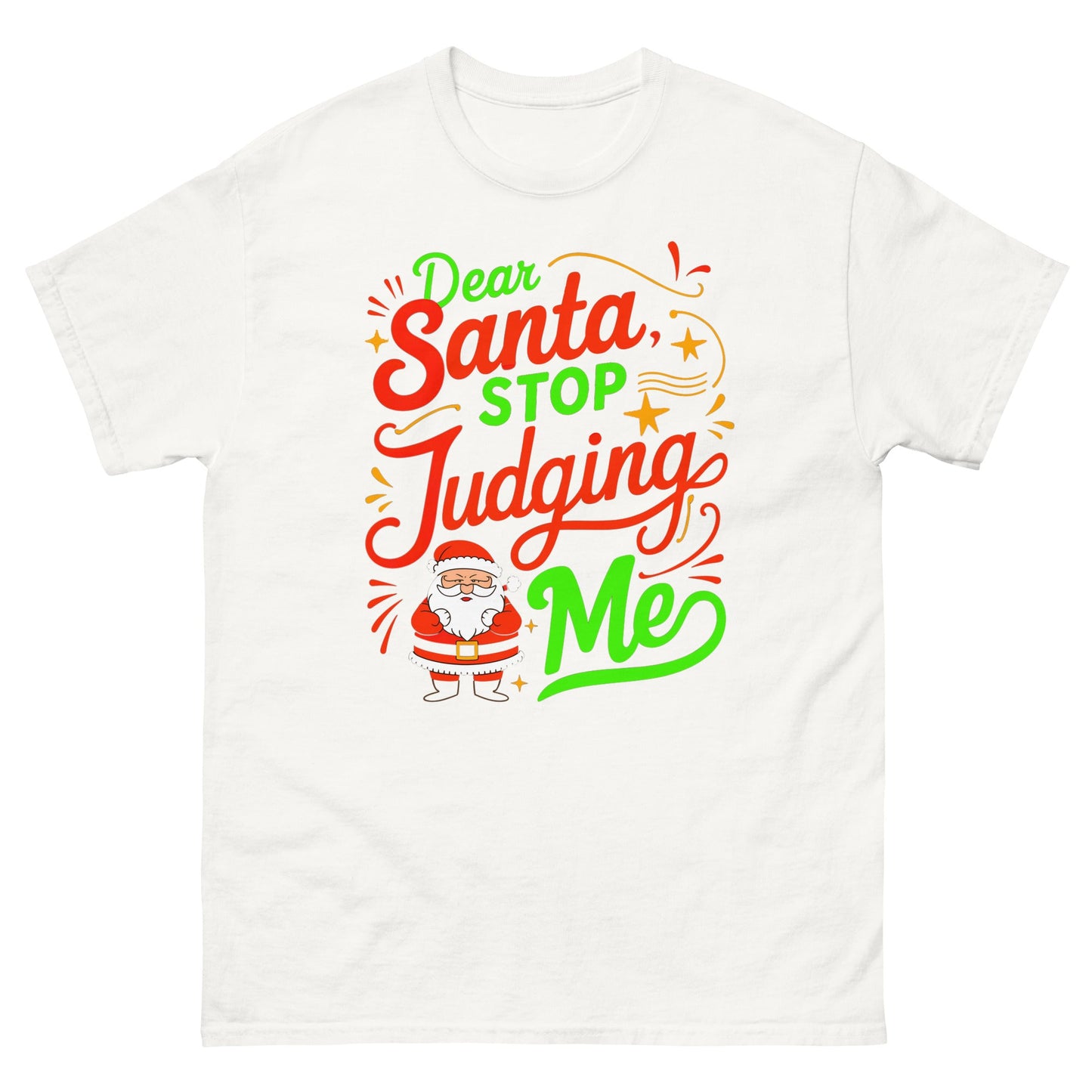 Dear Santa | Christmas T-Shirt - White - T-Shirts Online