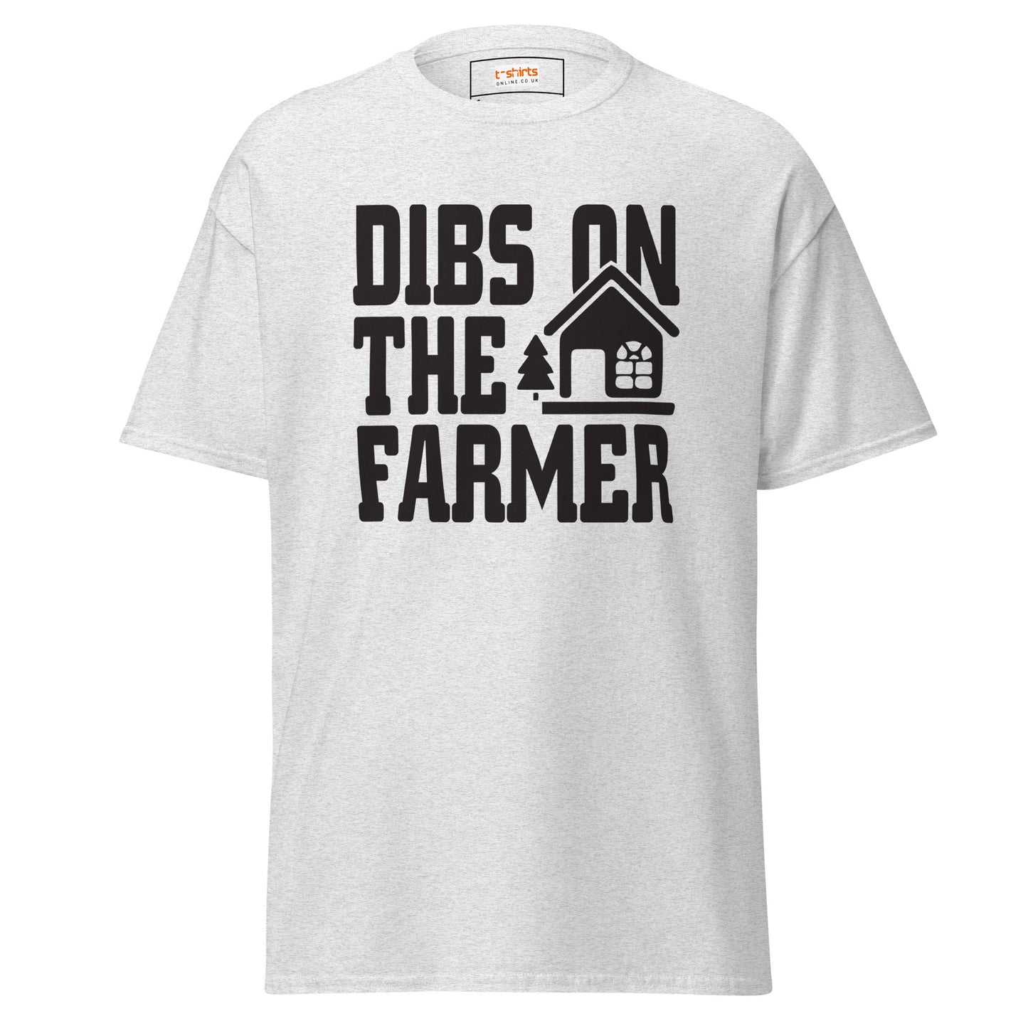 Dibs on the Farmer | Farmer T-Shirt - Ash - T-Shirts Online