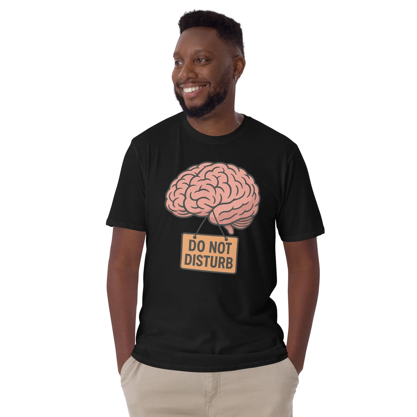 Do Not Disturb T-Shirt - Black - T-Shirts Online