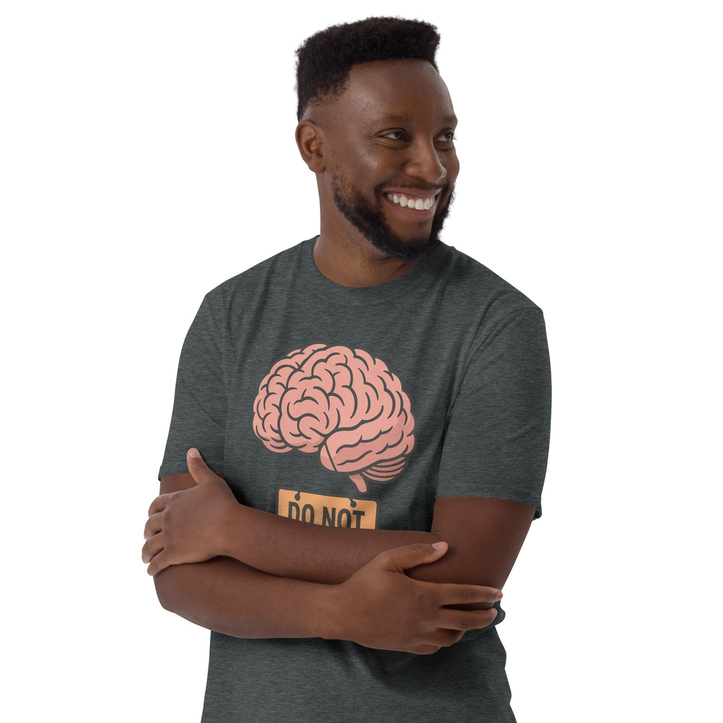 Do Not Disturb T-Shirt - Dark Heather - T-Shirts Online