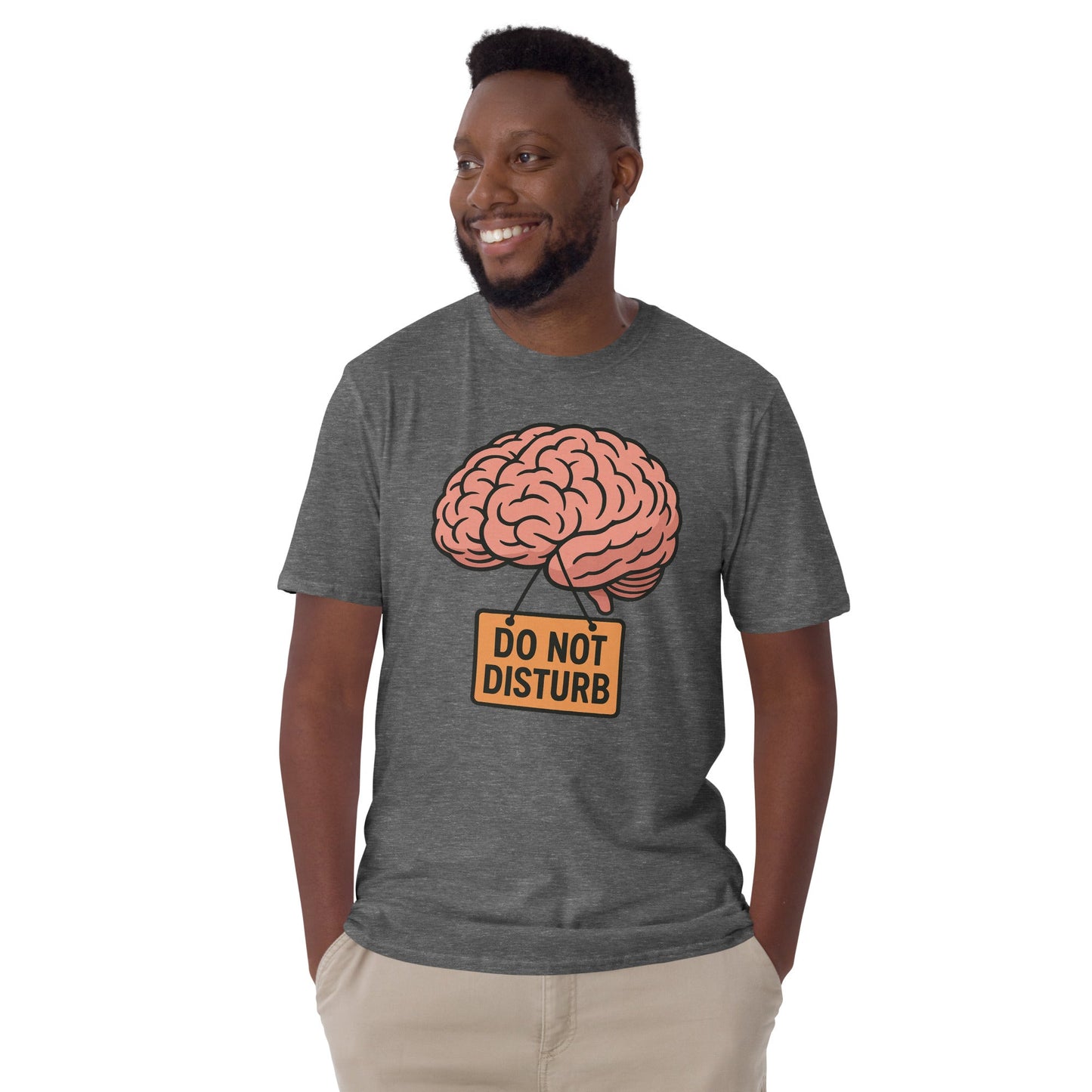 Do Not Disturb T-Shirt - Graphite Heather - T-Shirts Online
