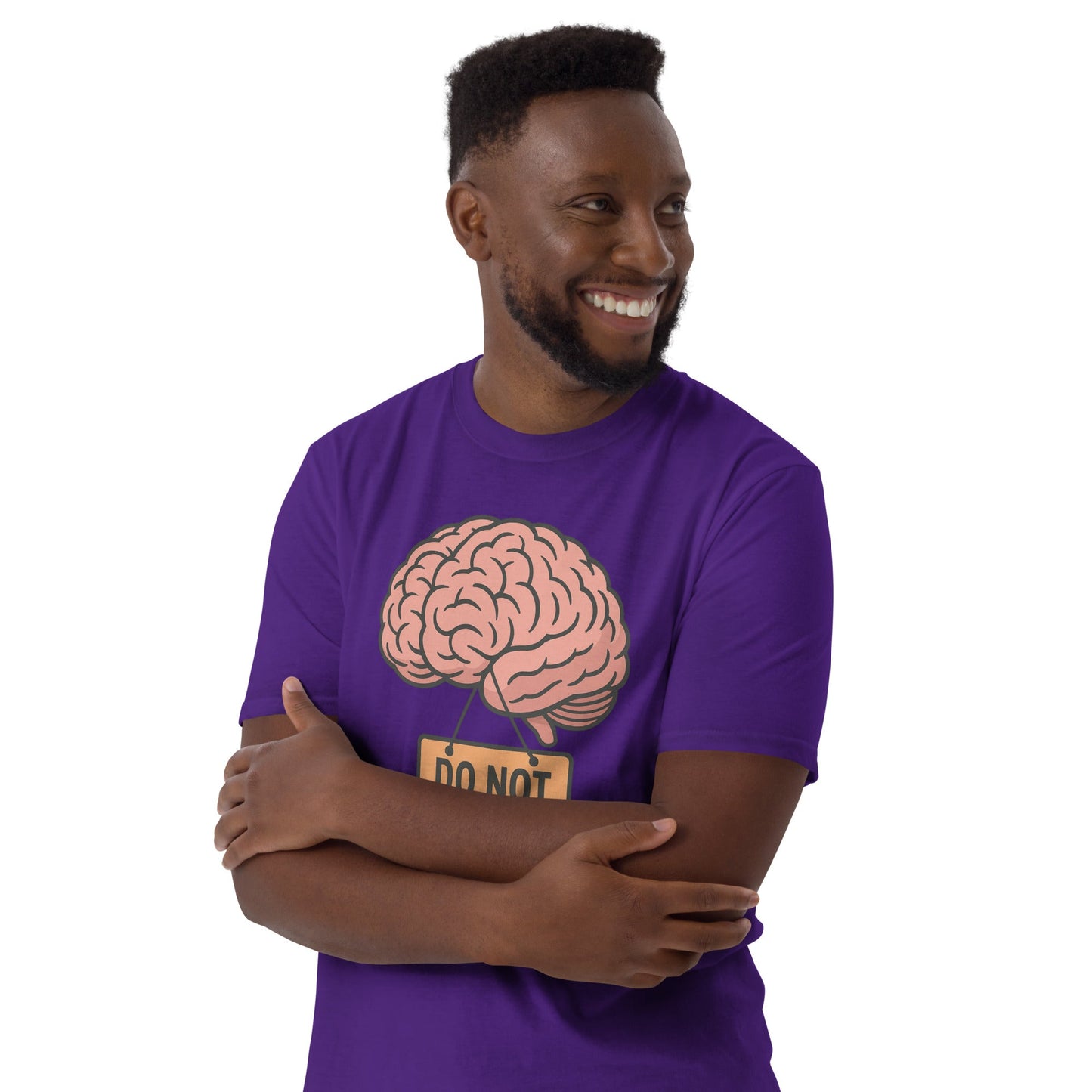 Do Not Disturb T-Shirt - Purple - T-Shirts Online