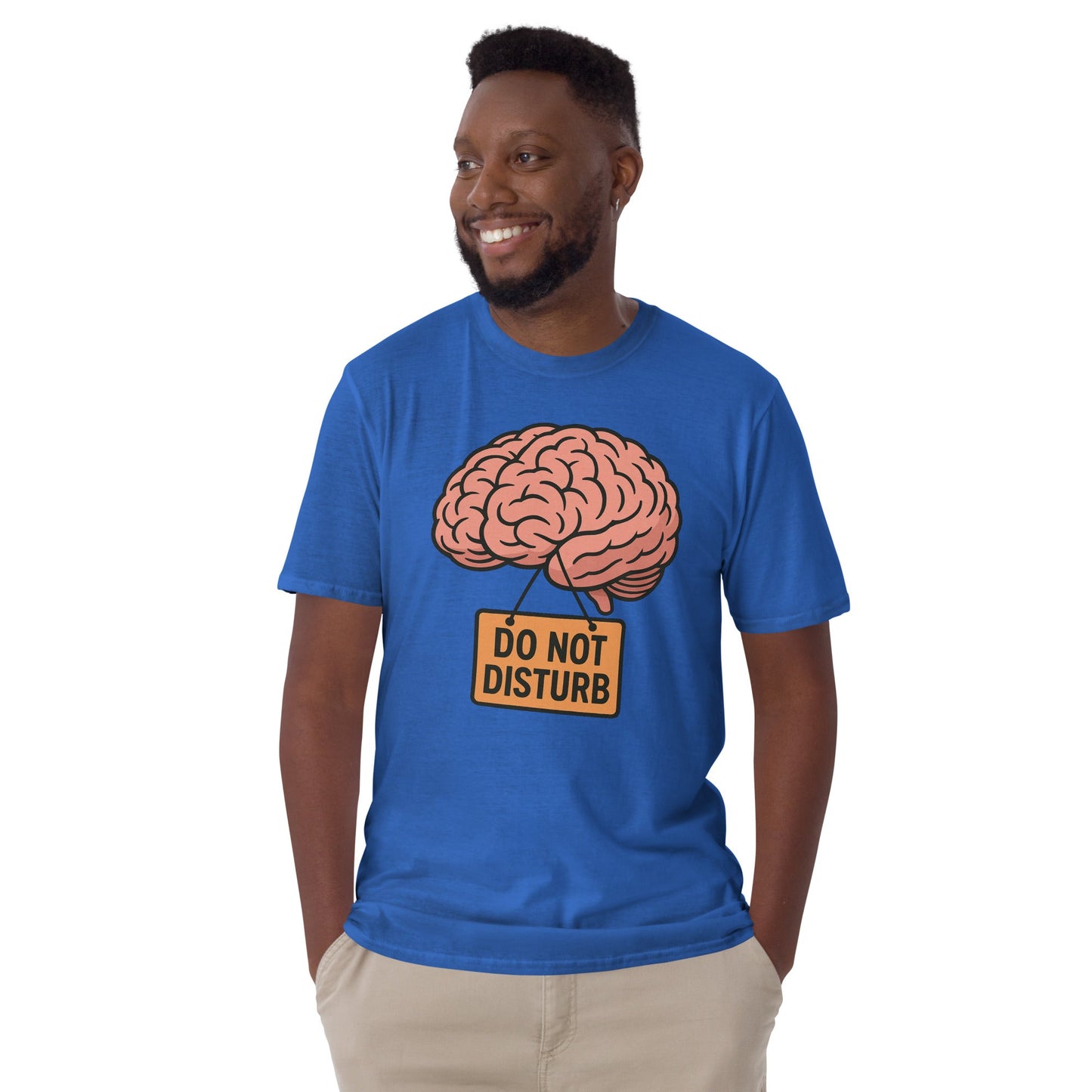 Do Not Disturb T-Shirt - Royal - T-Shirts Online