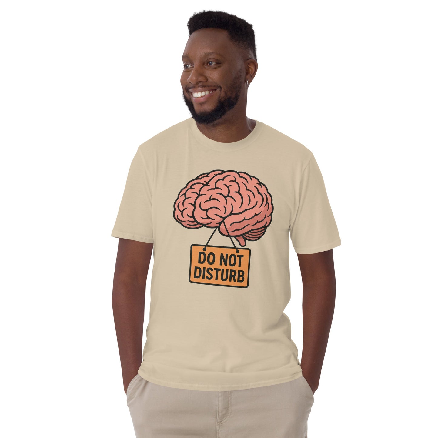 Do Not Disturb T-Shirt - Sand - T-Shirts Online