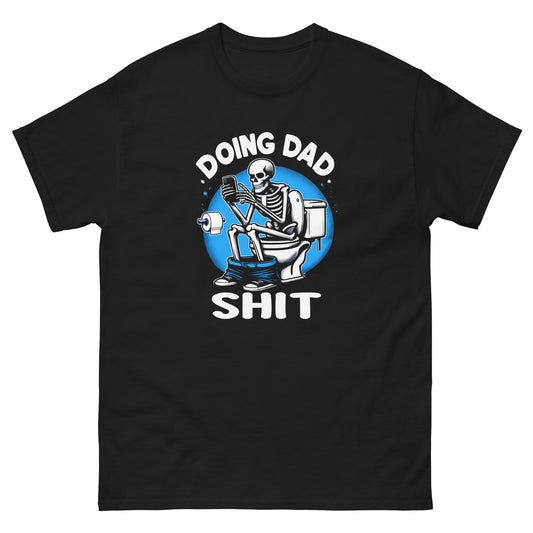 Doing Dad Shit | Father's Day T-Shirt - Black - T-Shirts Online