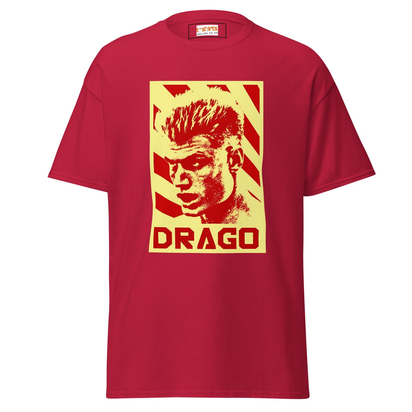 Drago T-Shirt | Boxing Tee - Cardinal - T-Shirts Online