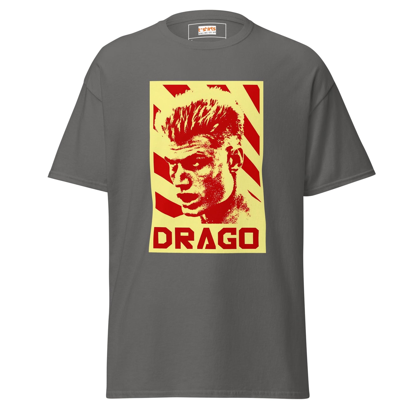 Drago T-Shirt | Boxing Tee - Charcoal - T-Shirts Online