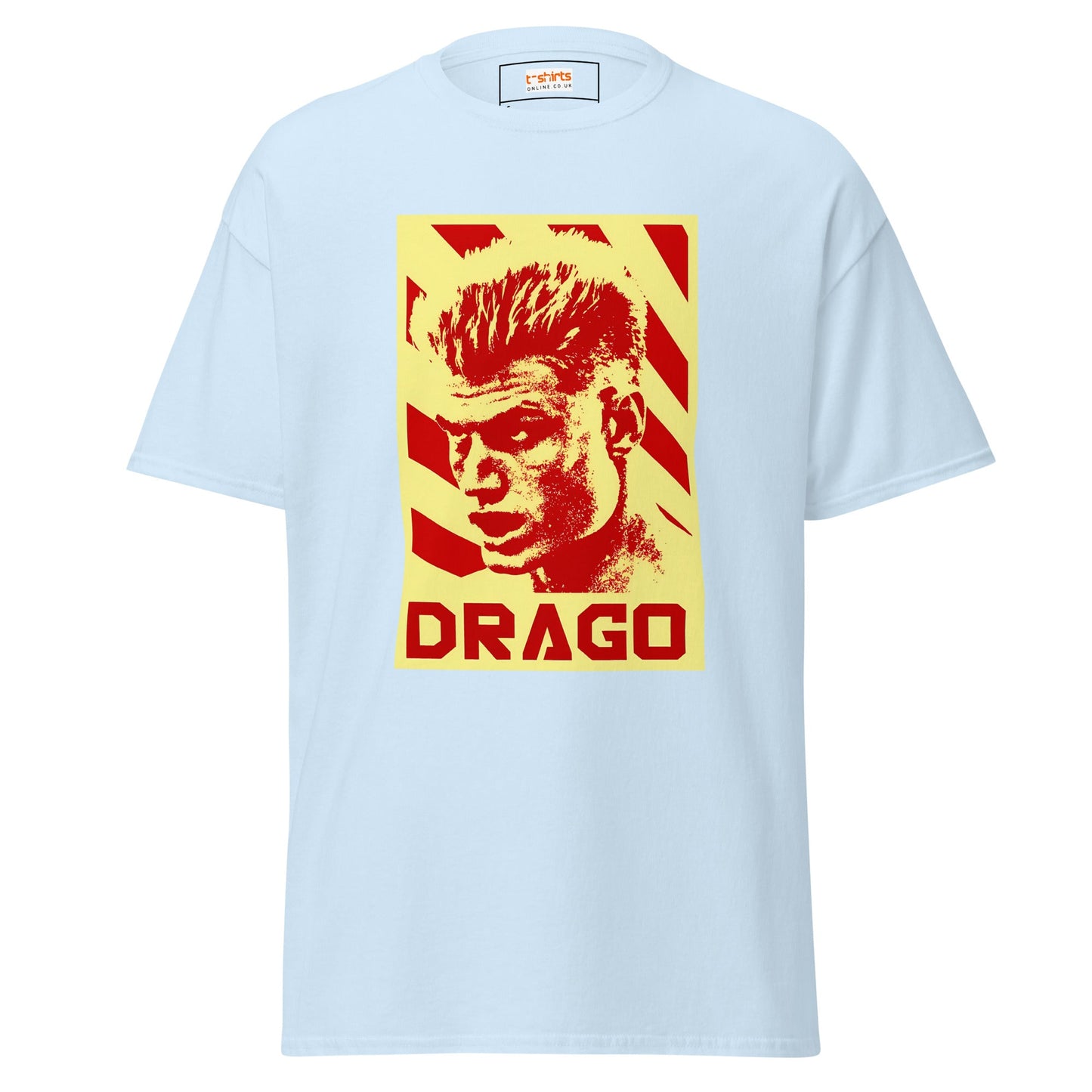 Drago T-Shirt | Boxing Tee - Light Blue - T-Shirts Online