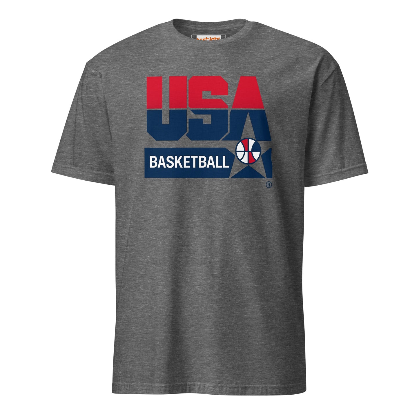 Dream Team '92 T-Shirt | USA Basketball Tee - Graphite Heather - T-Shirts Online