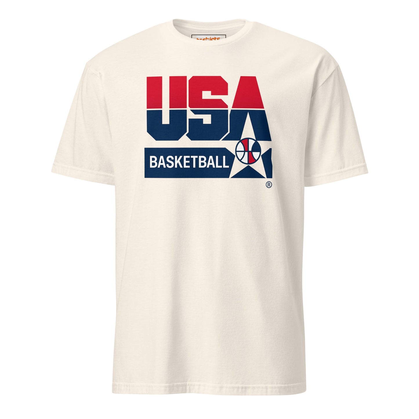 Dream Team '92 T-Shirt | USA Basketball Tee - Natural - T-Shirts Online