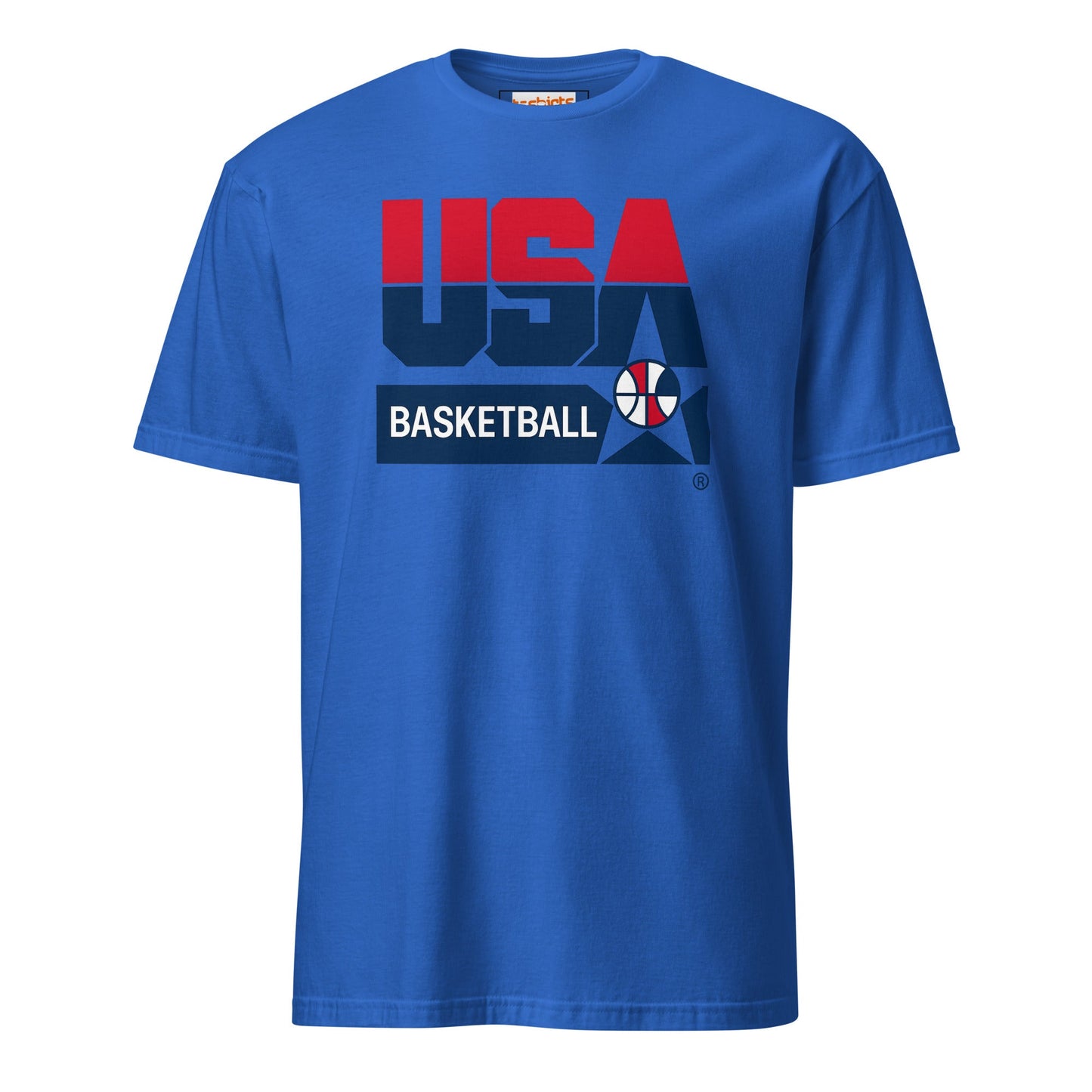 Dream Team '92 T-Shirt | USA Basketball Tee - Royal - T-Shirts Online
