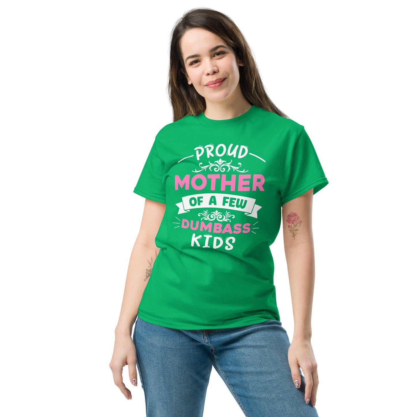 Dumbass Kids | Mother's Day T-Shirt - Black - T-Shirts Online