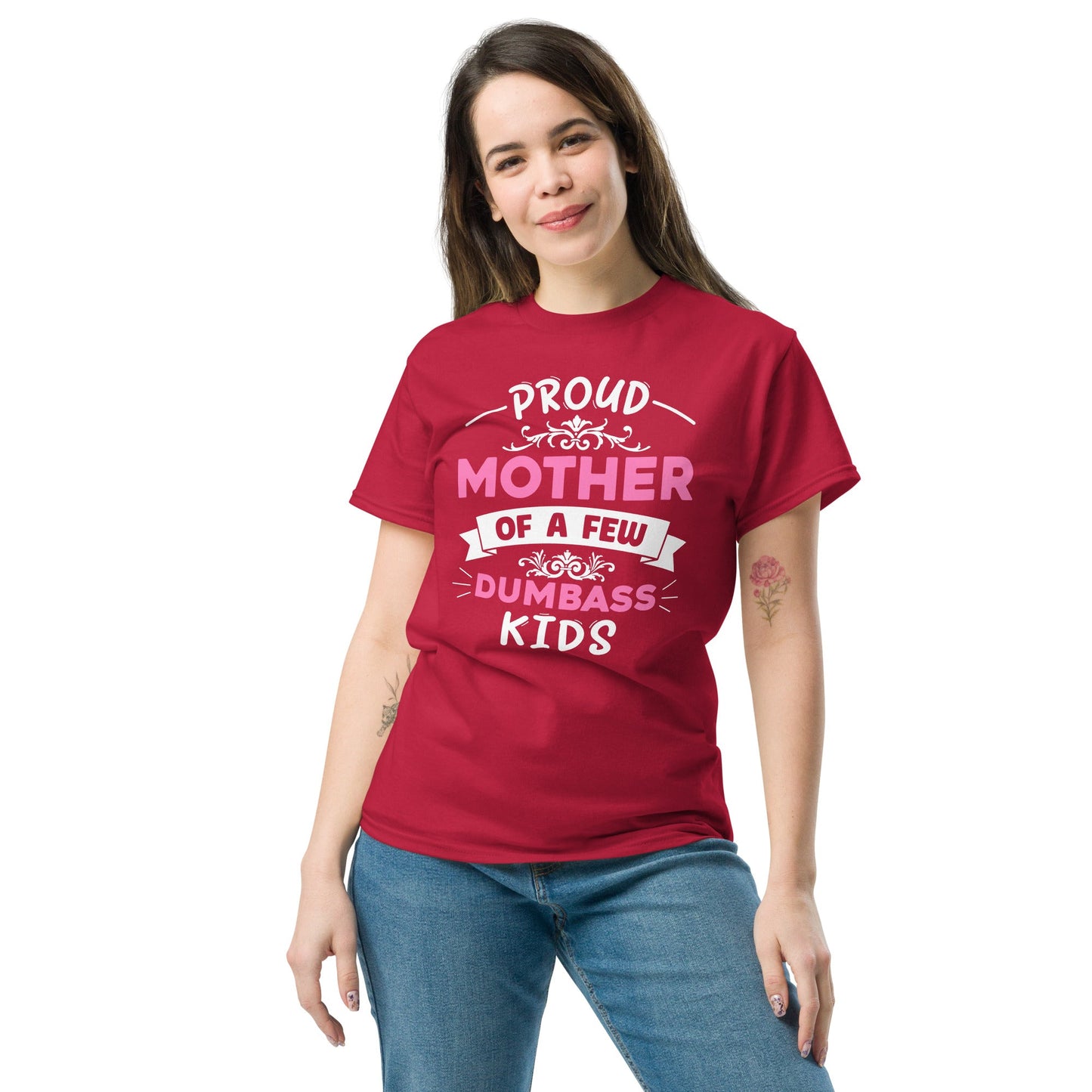 Dumbass Kids | Mother's Day T-Shirt - Black - T-Shirts Online
