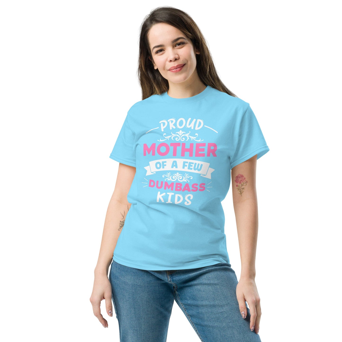 Dumbass Kids | Mother's Day T-Shirt - Black - T-Shirts Online