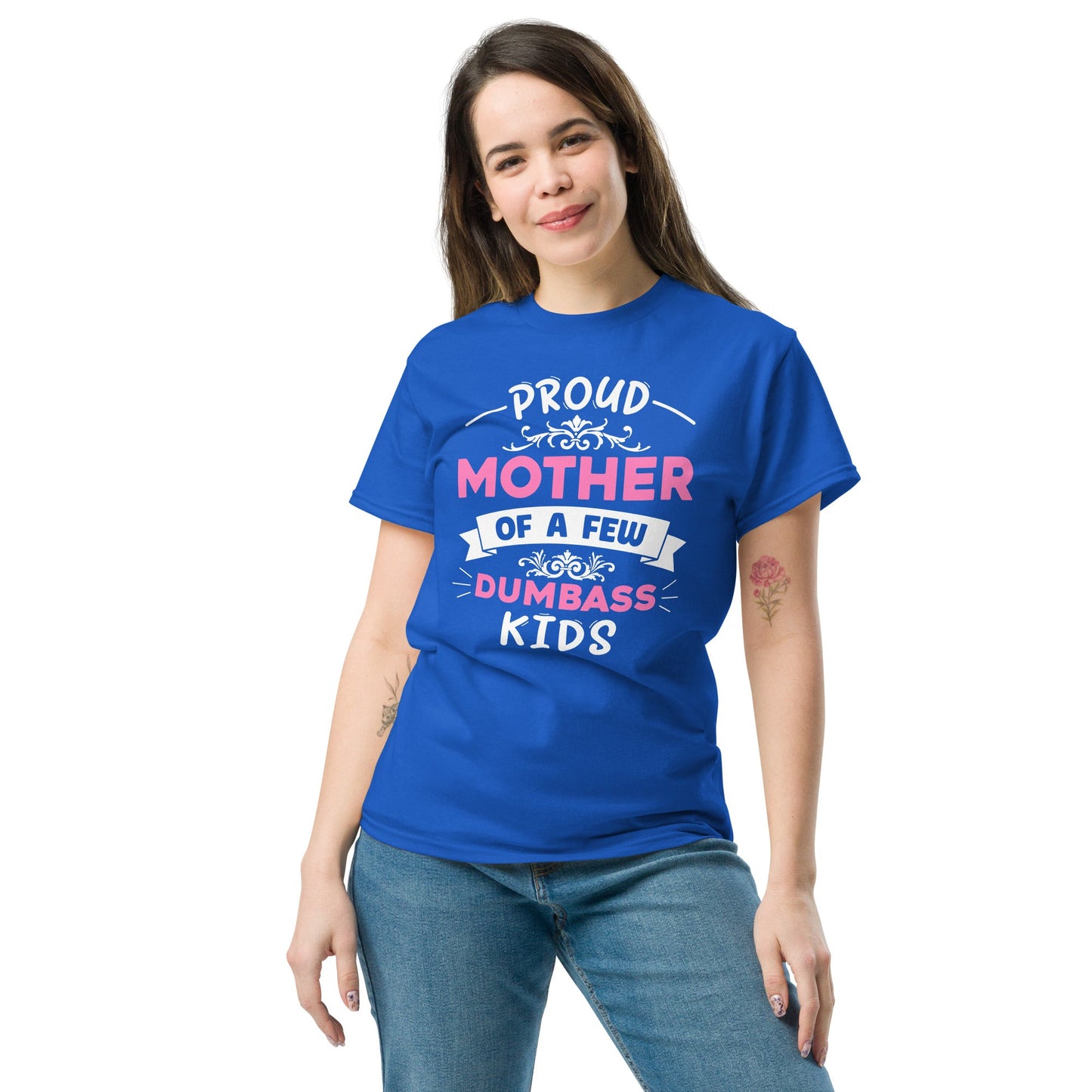 Dumbass Kids | Mother's Day T-Shirt - Black - T-Shirts Online