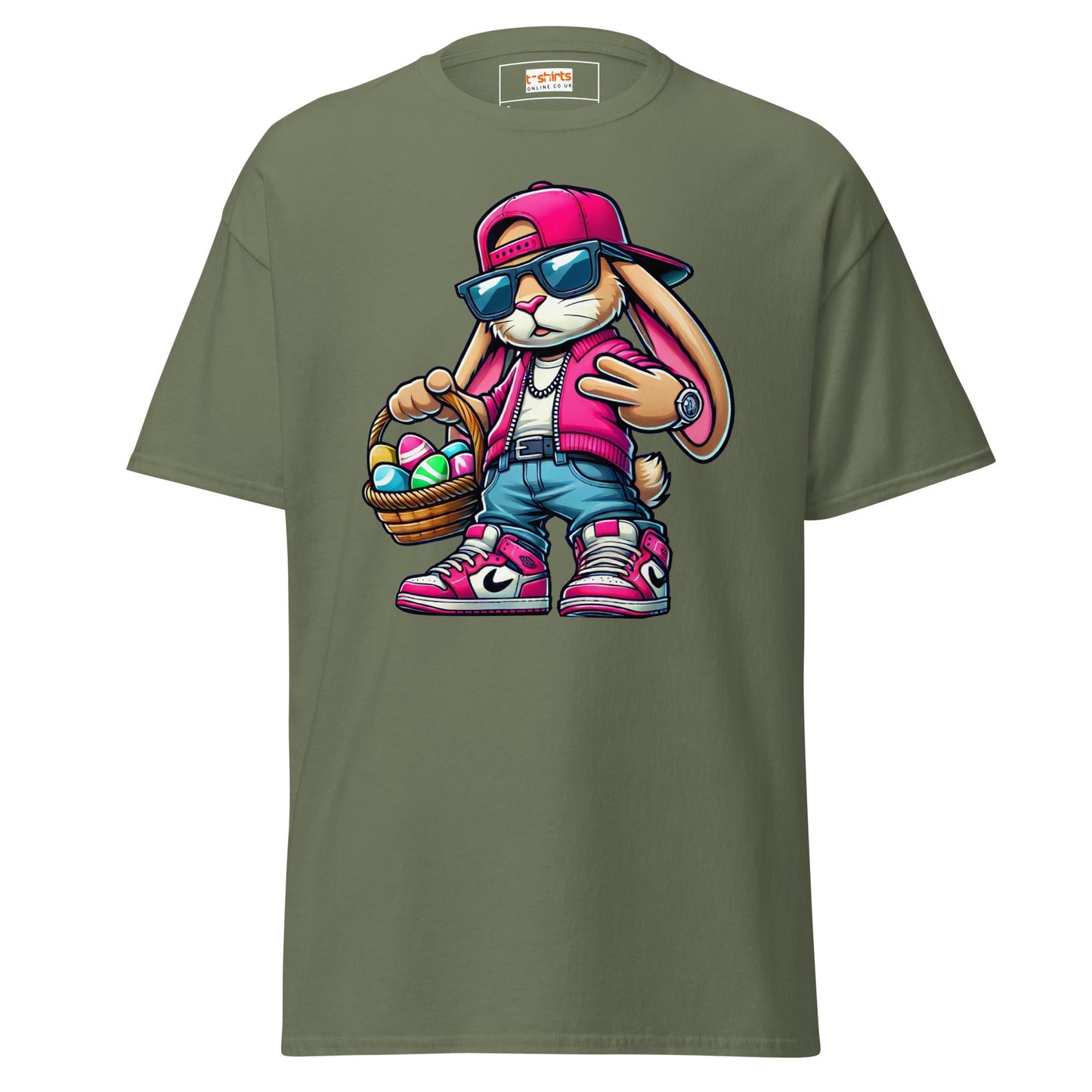 Easter Bruh | Easter T-Shirt - Military Green - T-Shirts Online