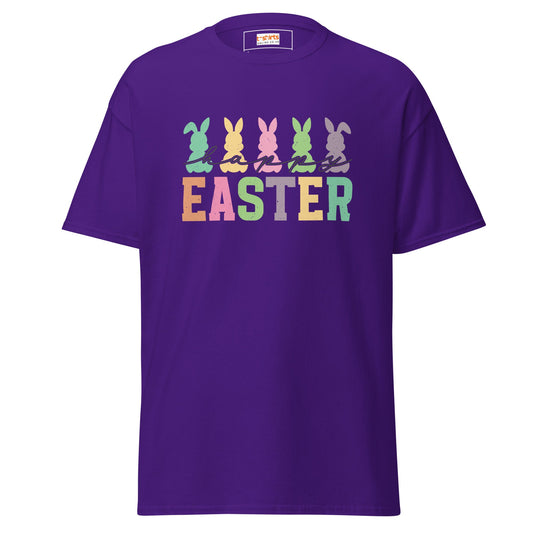 Easter Happy | Easter T-Shirt - Purple - T-Shirts Online