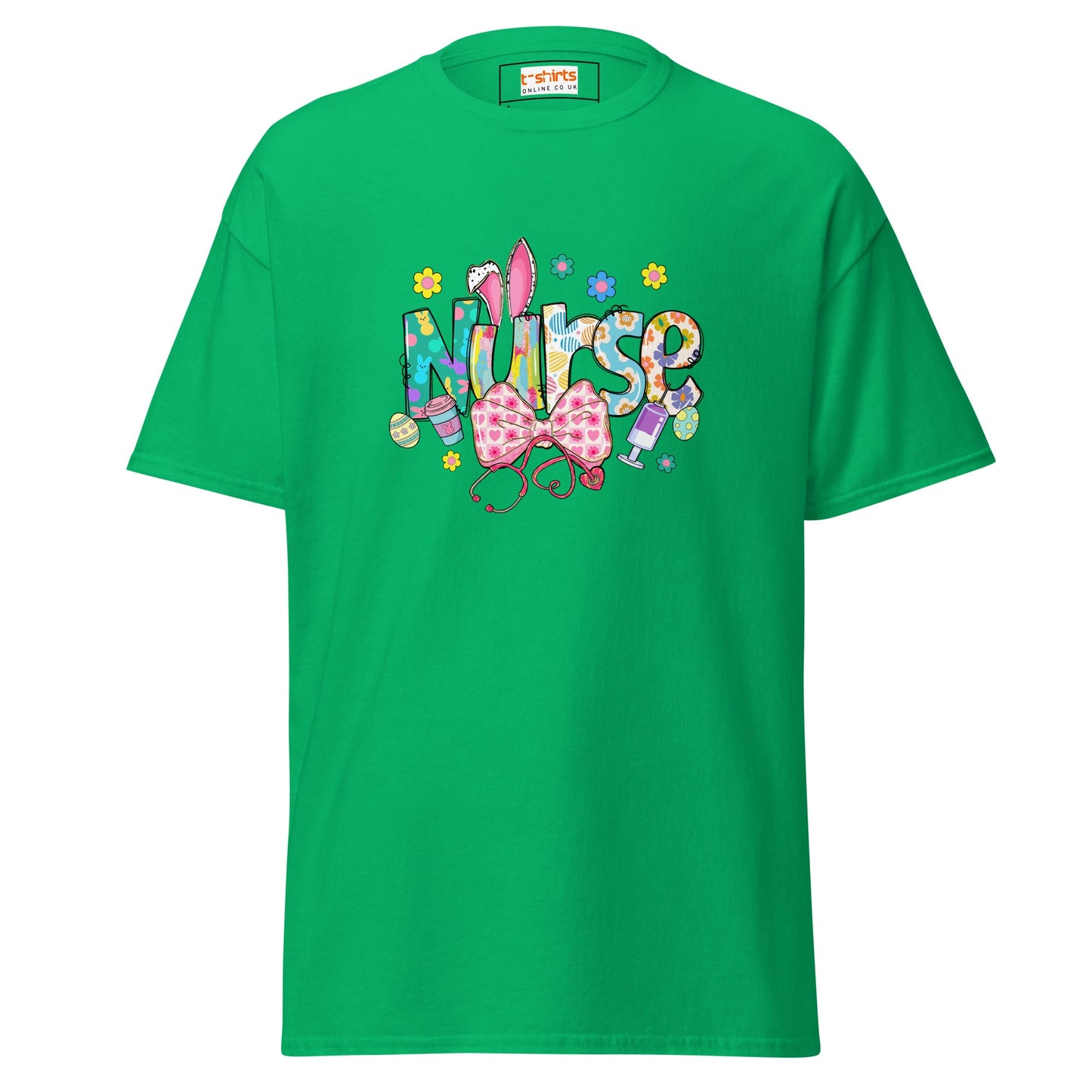 Easter Nurse | Nurse T-Shirt - Irish Green - T-Shirts Online