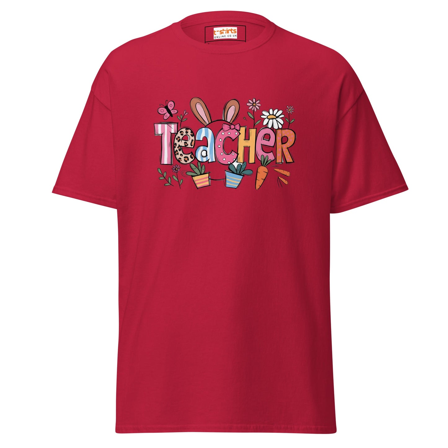 Easter Teacher | Easter T-Shirt - Cardinal - T-Shirts Online