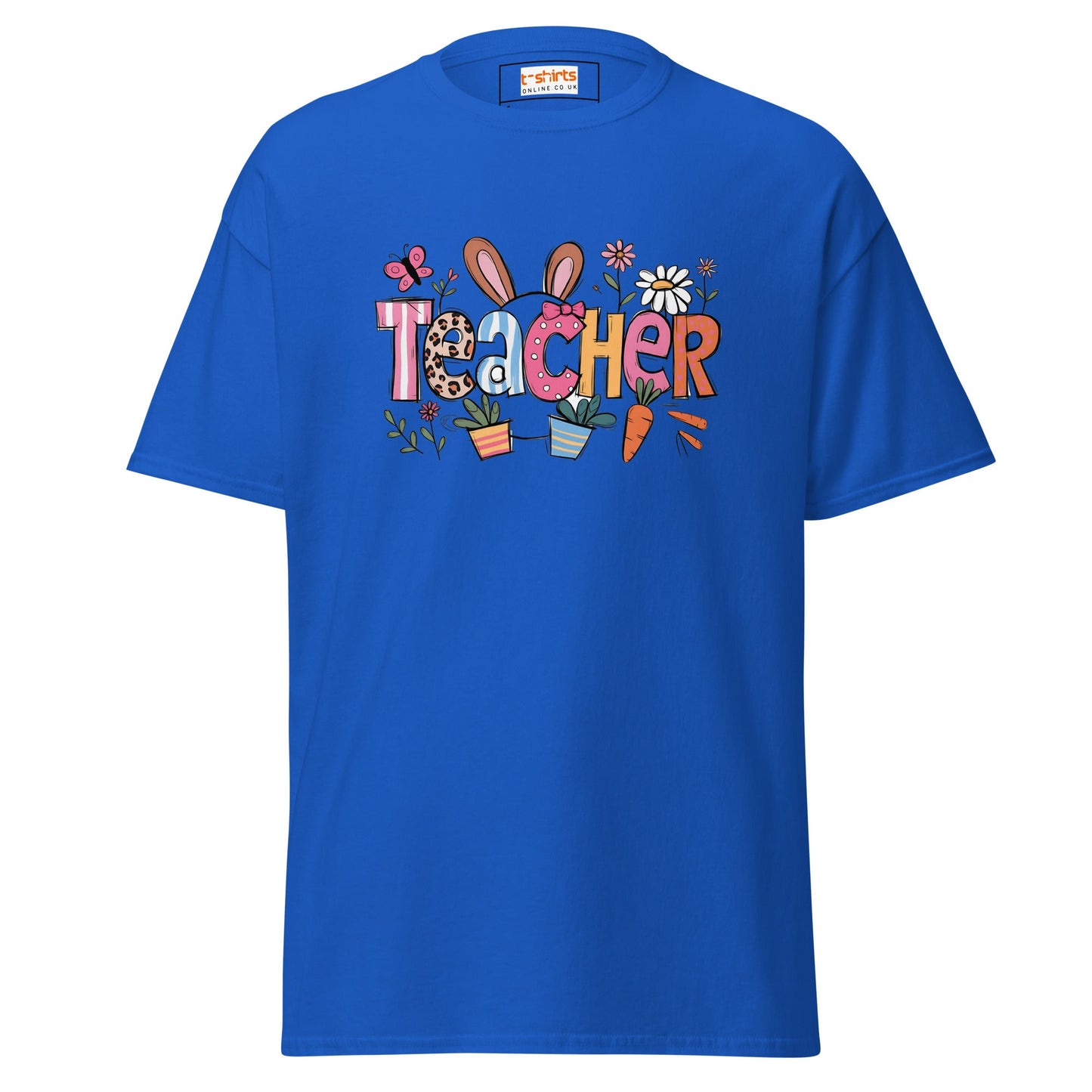 Easter Teacher | Easter T-Shirt - Royal - T-Shirts Online