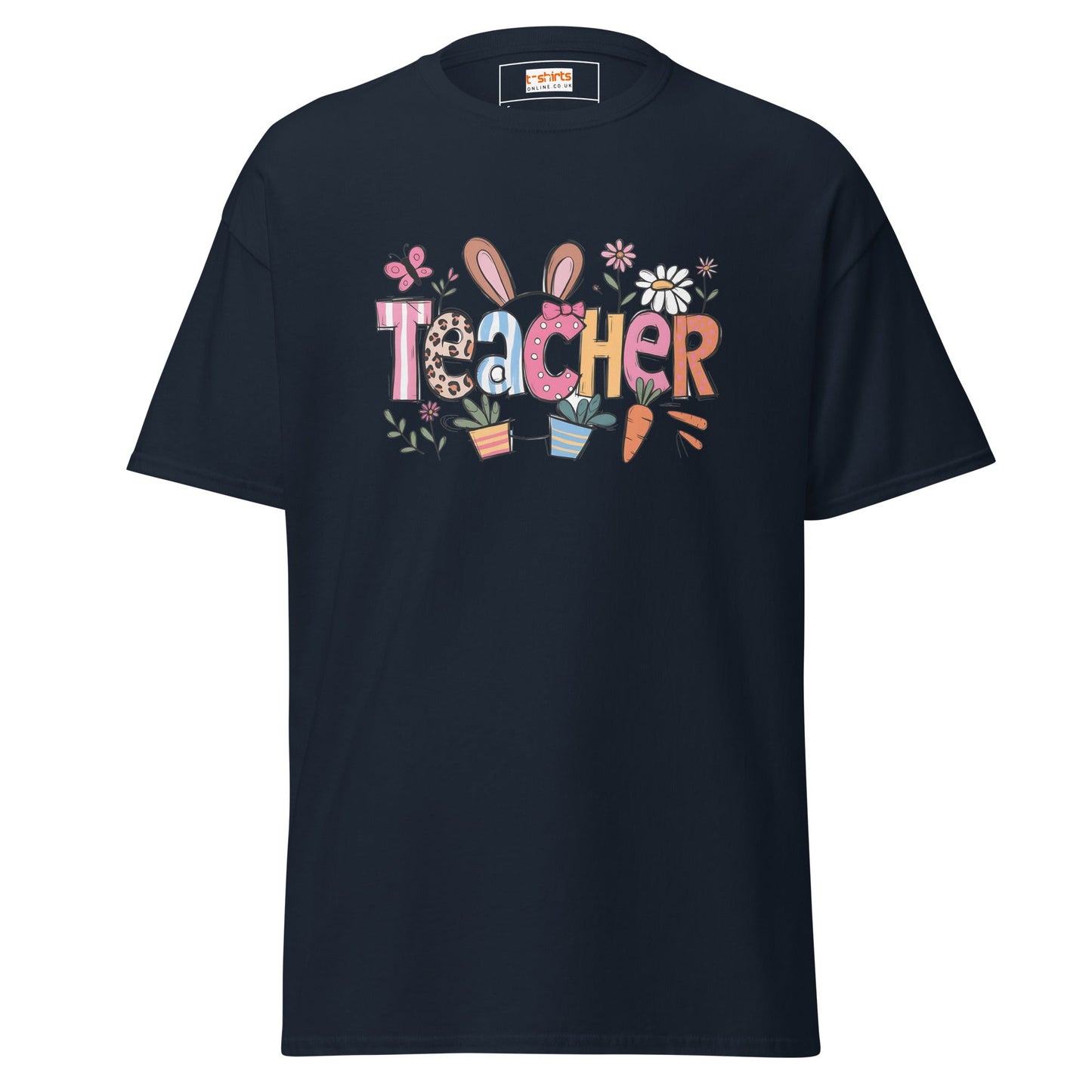 Easter Teacher | Easter T-Shirt - Navy - T-Shirts Online