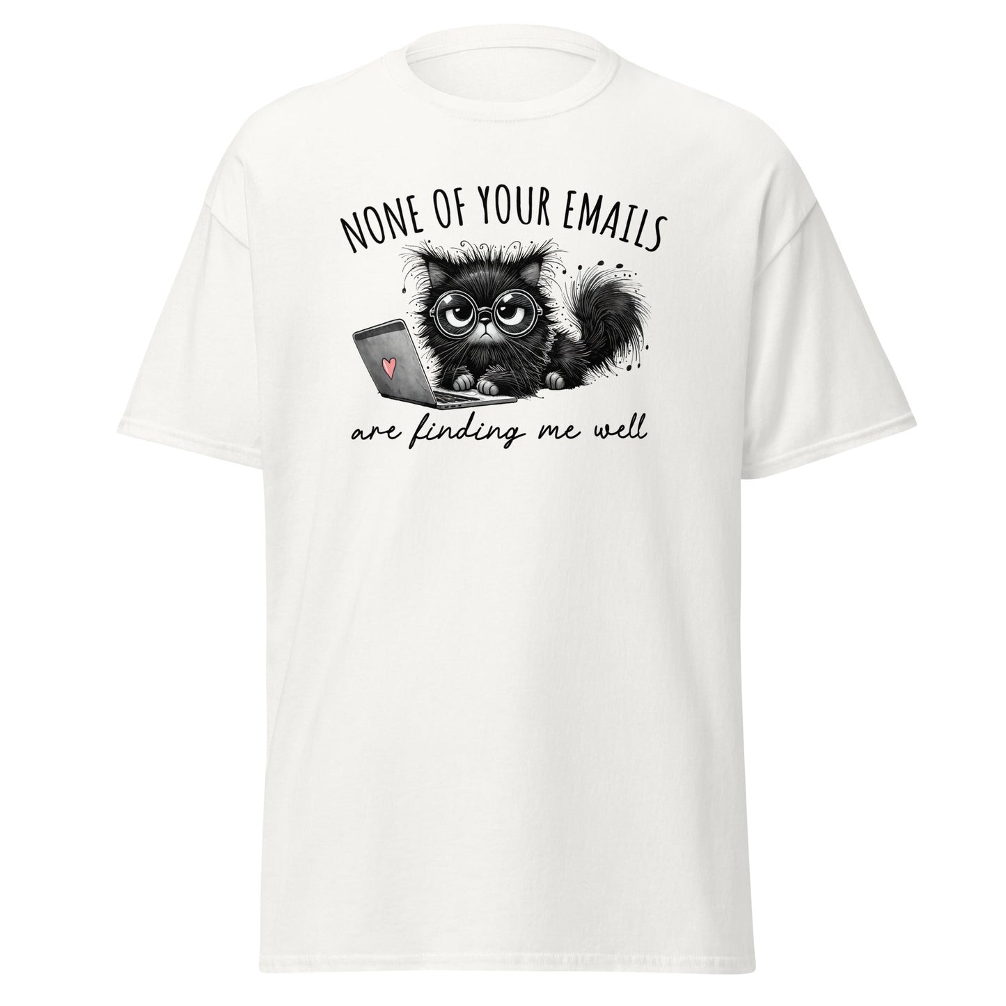 Email Sarcasm | Sarcastic T-Shirt - White - T-Shirts Online