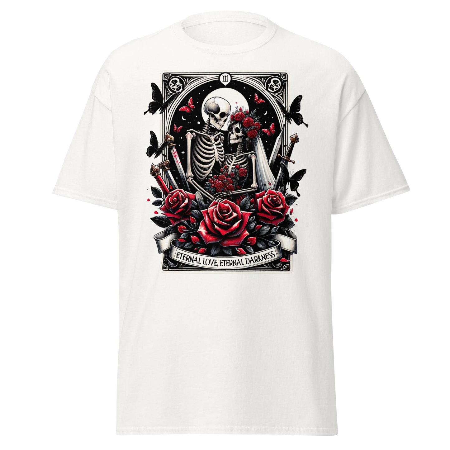 'Eternal Darkness' Tarot | Tarot Card T-Shirt - White - T-Shirts Online