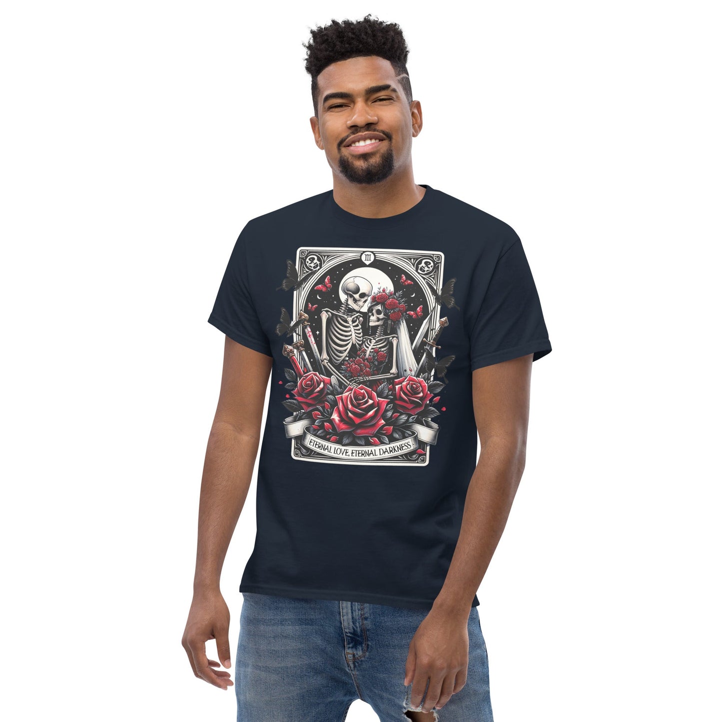 'Eternal Darkness' Tarot | Tarot Card T-Shirt - Black - T-Shirts Online