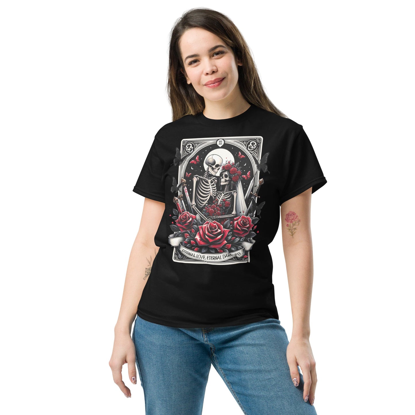 'Eternal Darkness' Tarot | Tarot Card T-Shirt - Black - T-Shirts Online