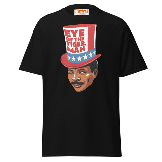 Eye of the Tiger Man T-Shirt - Black - T-Shirts Online