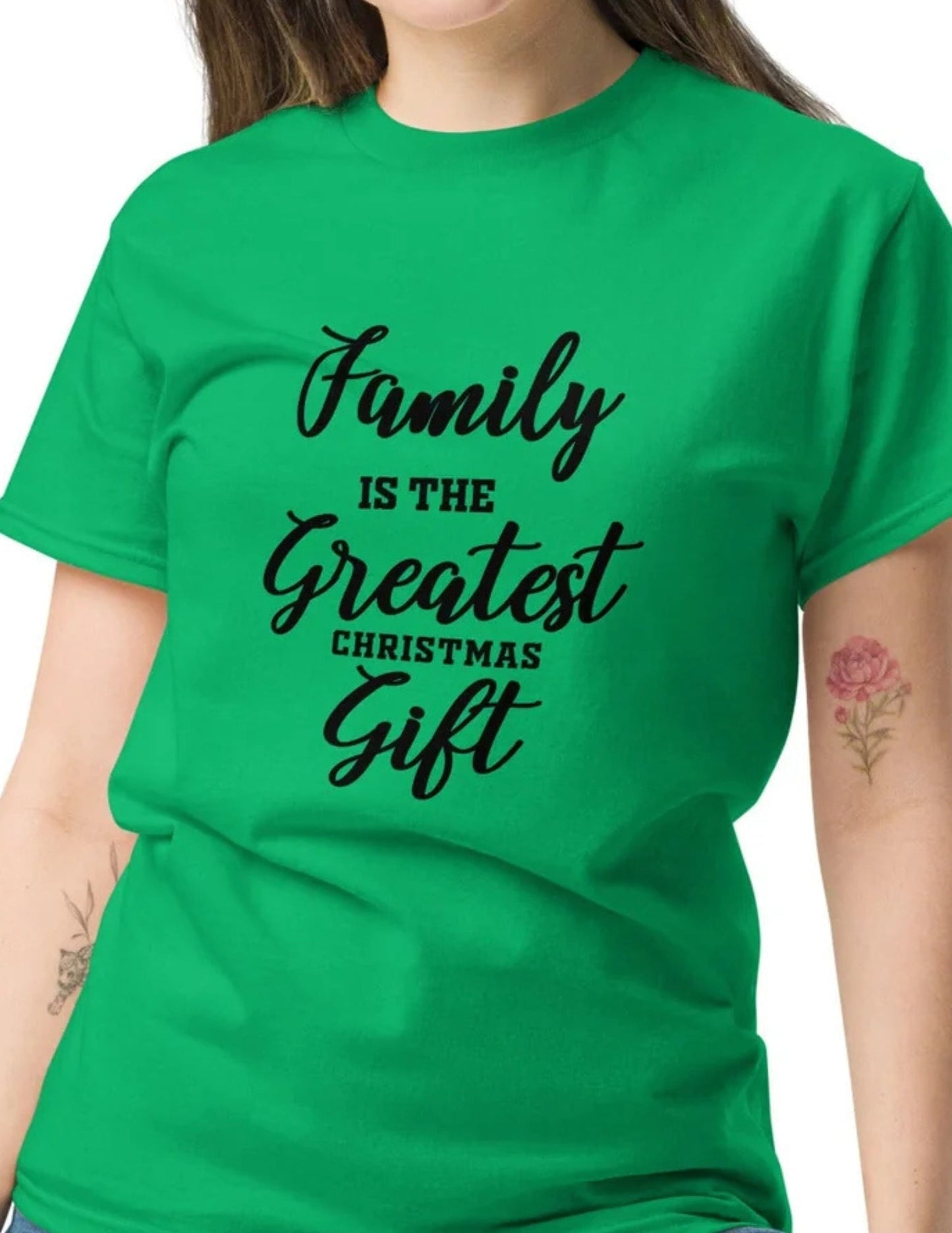 Family Christmas | Christmas T-Shirt - Cardinal - T-Shirts Online