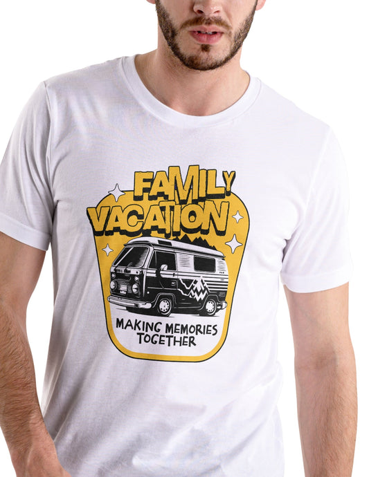Family Vacation T-Shirt | Making Memories Together - Maroon - T-Shirts Online